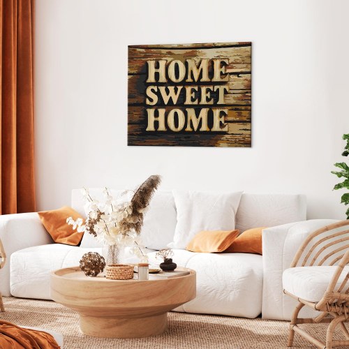 Mal efter tal billede Home Sweet Home 50 x 40 cm