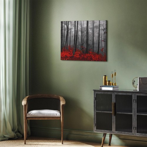 Mal efter tal billede - Nøgne træer 50 x 40 cm