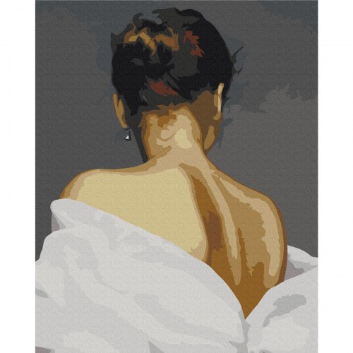 Mal selv billede Kvinderyg 40 x 50 cm