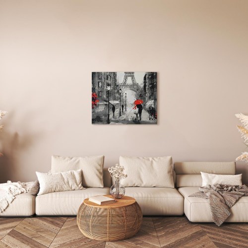 Mal efter tal billede From Paris With Love 50 x 40 cm