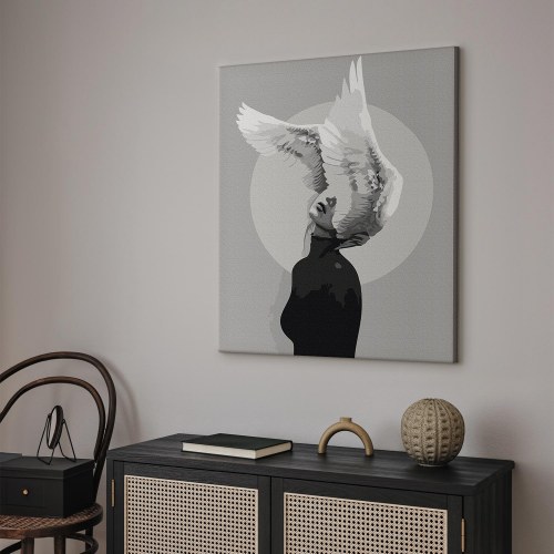 Mal selv billede Sølvprinsesse 40 x 50 cm
