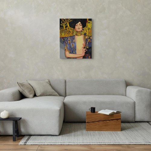 Gustav Klimt mal efter tal Judith og Holofernes 40 x 50 cm