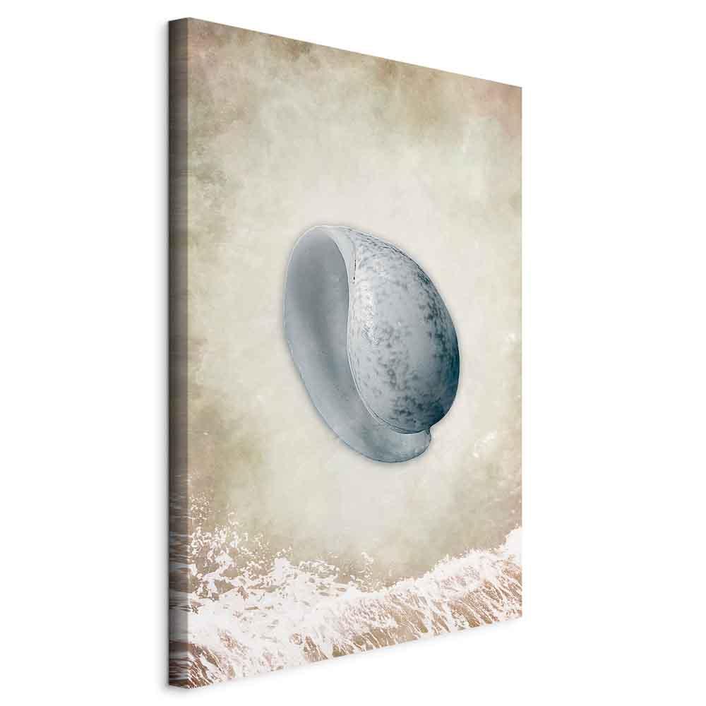 Lærredsbillede Tide lodret - abstrakt vægbillede i flere størrelser - 40 x 60 cm - Standard
