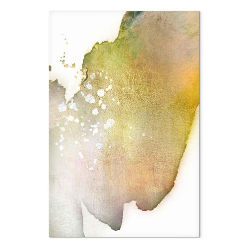 Lærredsbillede Golden Touch - lodret
