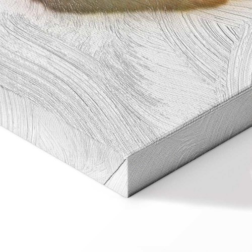 Lærredsbillede Golden Touch - lodret