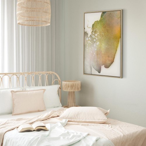 Lærredsbillede Golden Touch - lodret