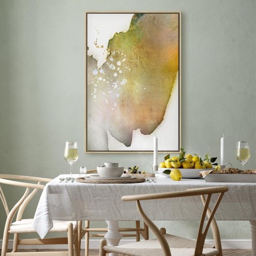 Lærredsbillede Golden Touch - lodret