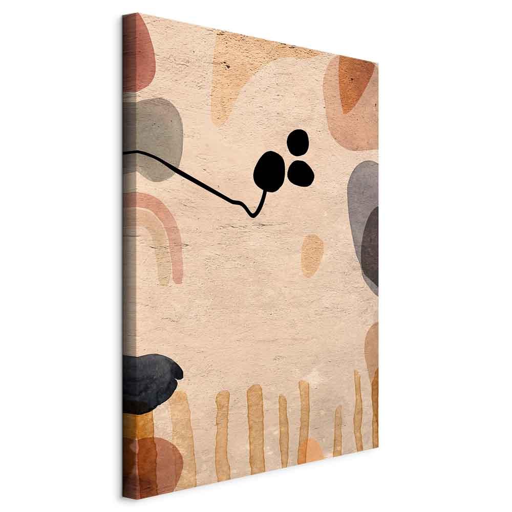 Billede på lærred Fruity Autumn - lodret abstrakt vægdekoration i 1 del - 40 x 60 cm - Standard