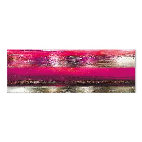 Abstrakt lærredsbillede Ocean of Life - Tredje variant smal