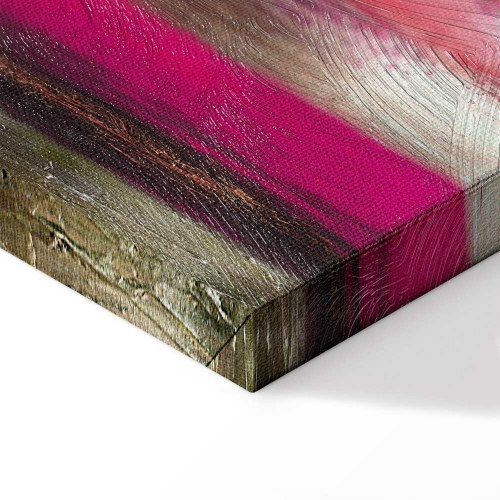 Abstrakt lærredsbillede Ocean of Life - Tredje variant smal