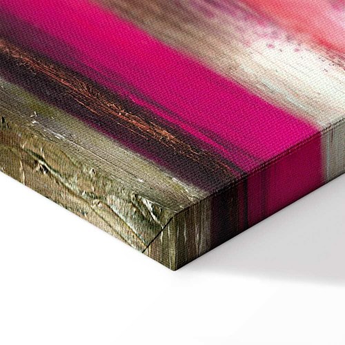 Abstrakt lærredsbillede Ocean of Life - Tredje variant smal