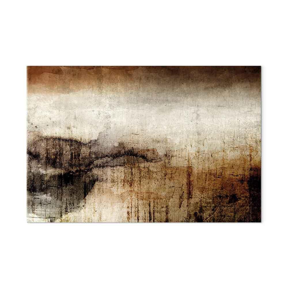 Lærredsbillede - Damp Colors (1 del) Wide abstrakt vægdekoration - 120 x 80 cm - Akustisk