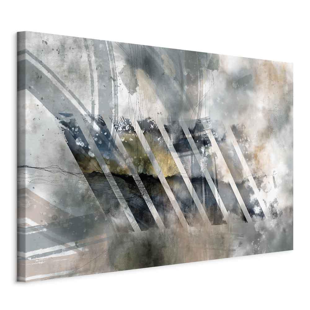 Abstrakt billede på lærred Daily Moments 1-delt bredformat - 90 x 60 cm - Standard