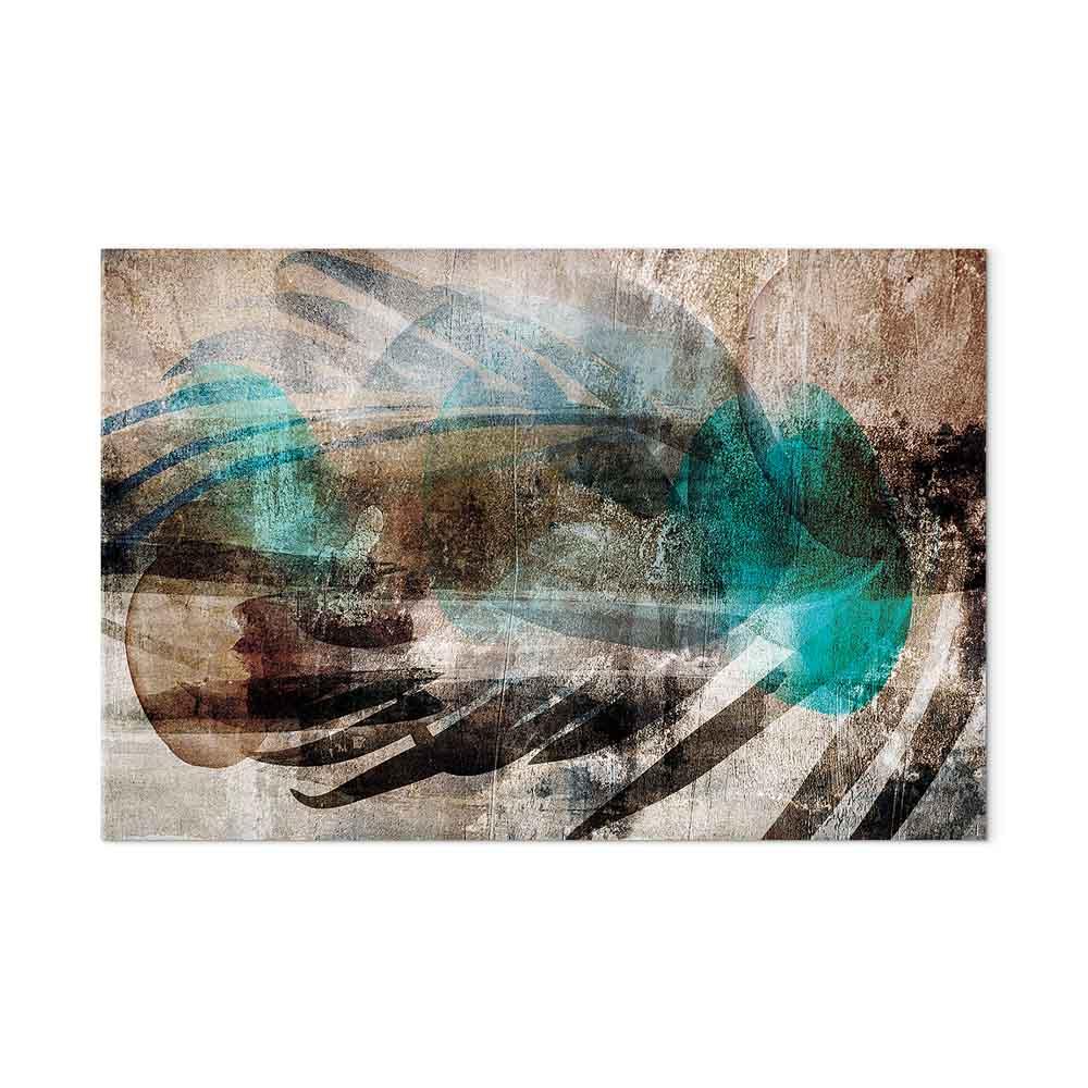Abstrakt lærredsbillede Abstract Plume i bredformat - 120 x 80 cm - Akustisk