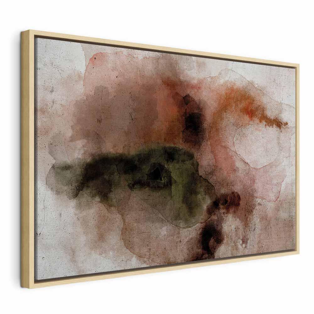 Lærredsbillede Natural Beauty bredformat 120 × 80 cm - 60 x 40 cm - I en naturlig træramme