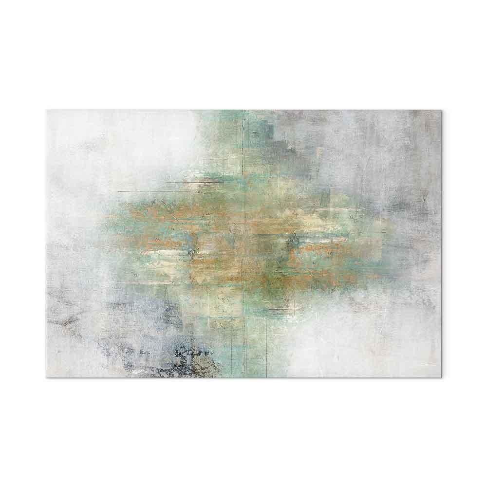 Abstrakt lærredsbillede Eksplosiv blanding - bredt vægbillede med tryk på kanterne - 60 x 40 cm - Akustisk