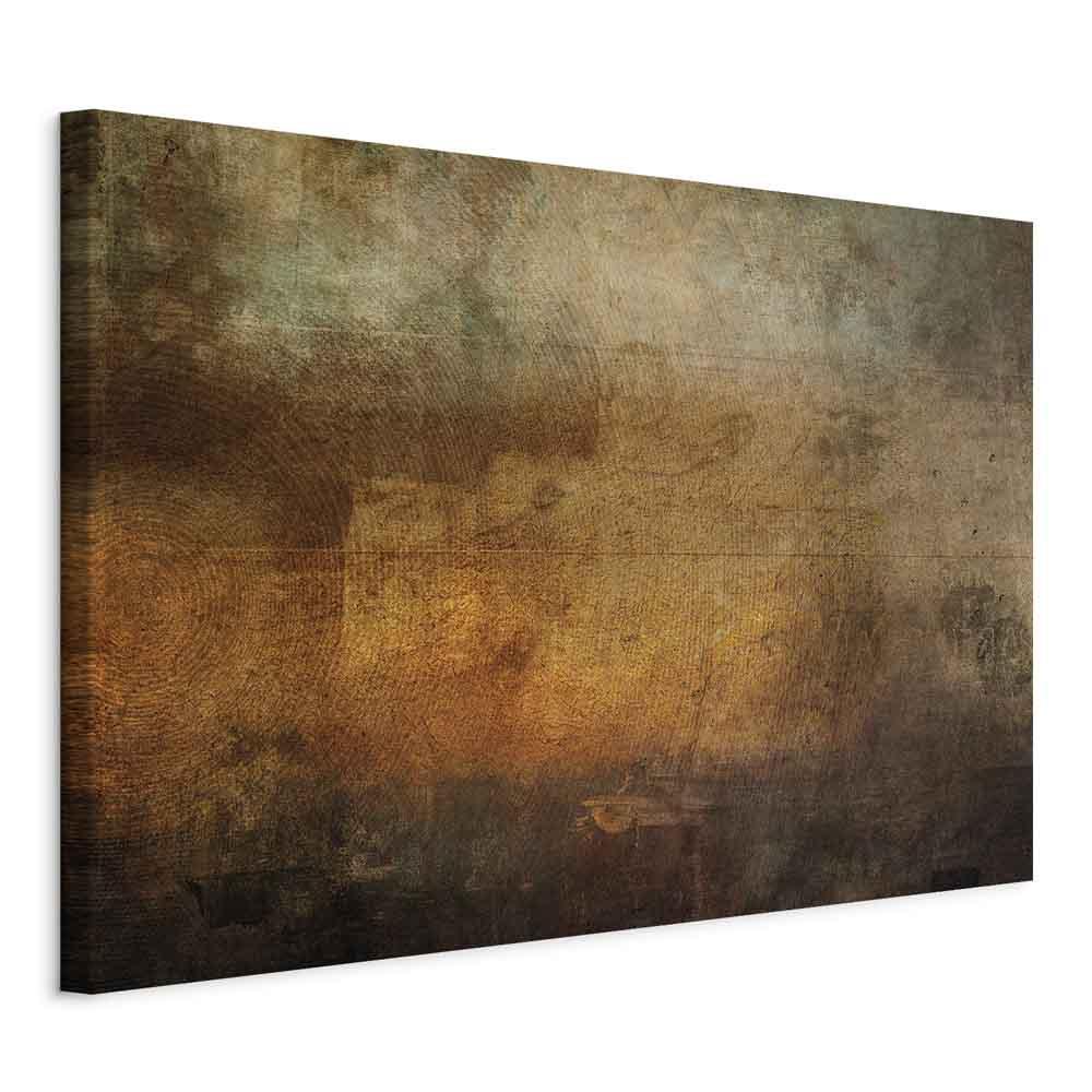 Lærredsbillede Etude (1 del) Wide - abstrakt vægbillede i vandret format - 120 x 80 cm - Standard