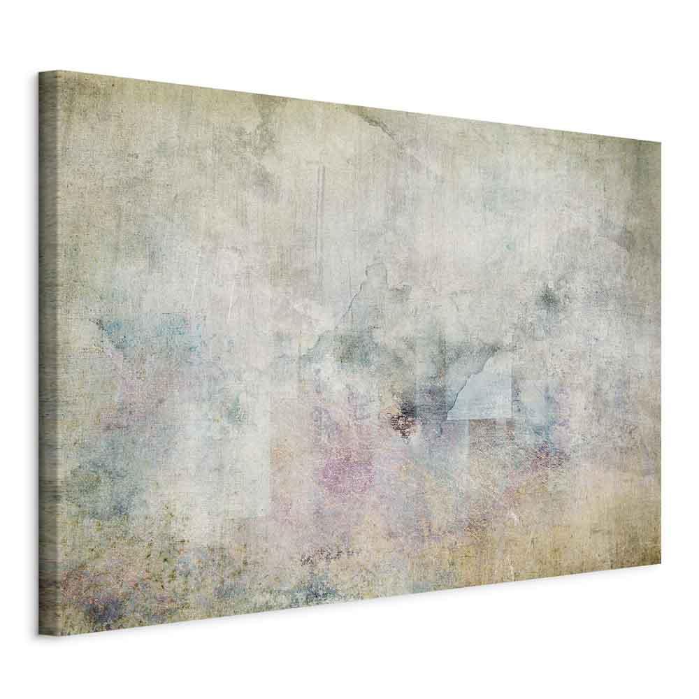 Abstrakt lærredsbillede Mystisk åbenbaring - vægdekoration med tryk på kanterne - 120 x 80 cm - Standard