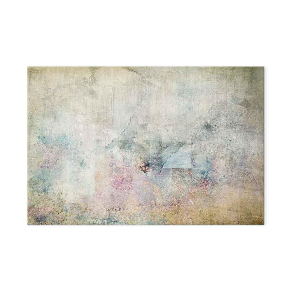 Abstrakt lærredsbillede Mystisk åbenbaring - vægdekoration med tryk på kanterne - 120 x 80 cm - Akustisk