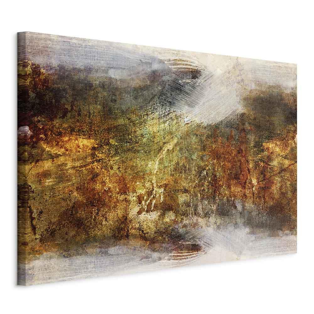 Abstrakt billede på lærred - Eksplosion af følelser, 1-delt bredformat til vægdekoration - 60 x 40 cm - Standard
