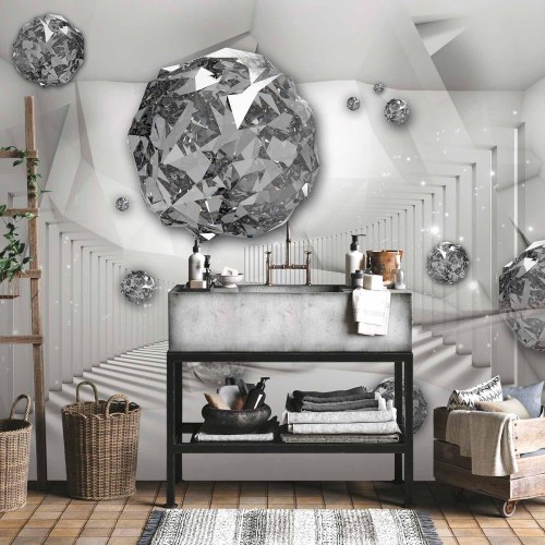 Fototapet Diamantkammer 3D