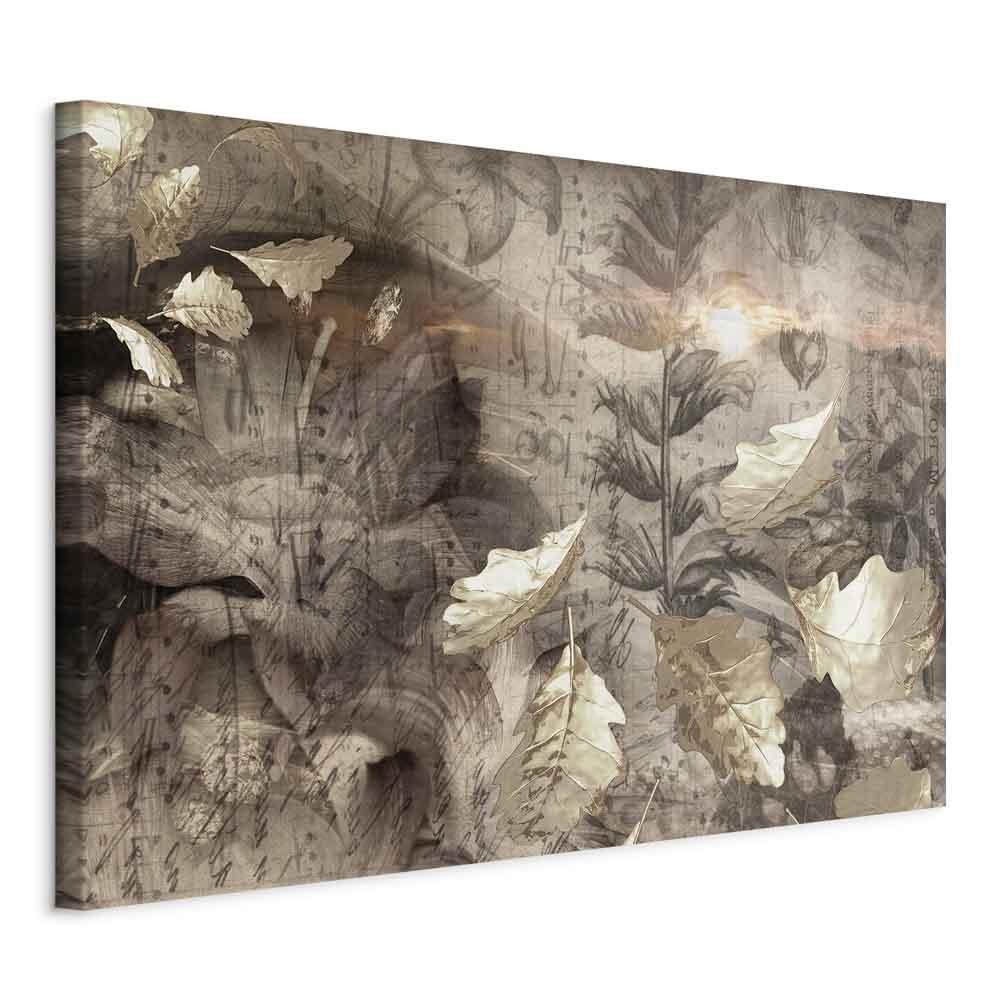 Billede på lærred Autumn Twilight 1-delt bredformat - vægdekoration med naturmotiv - 30 x 20 cm - På italiensk lærred