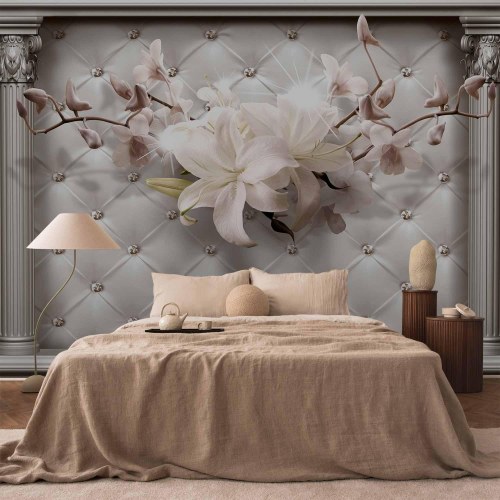 Fototapet med blomster - Royal Elegance