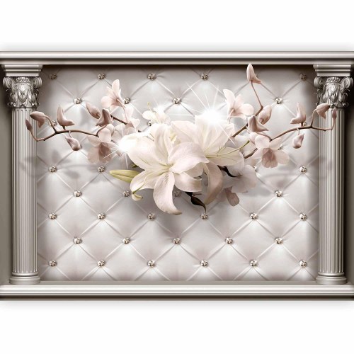 Fototapet med blomster - Royal Elegance