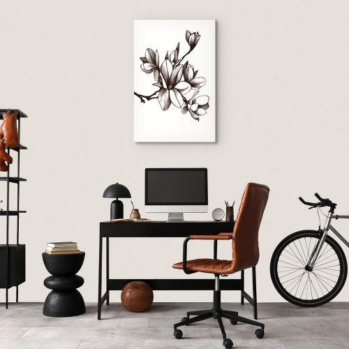Lærredsbillede Renaissance Magnolier lodret