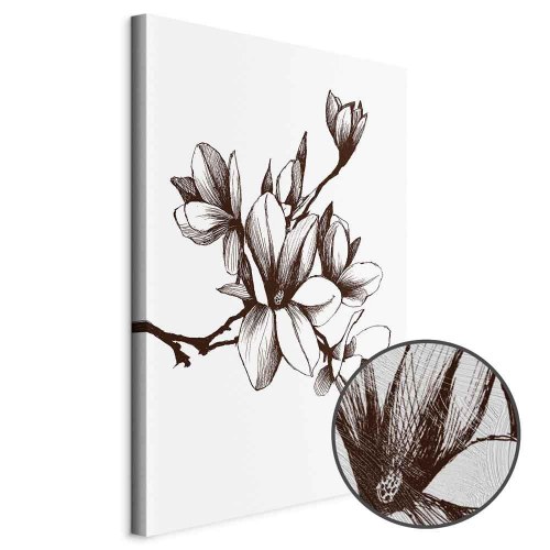 Lærredsbillede Renaissance Magnolier lodret