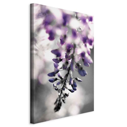Blomsterbillede på lærred Violet Ringtones lodret