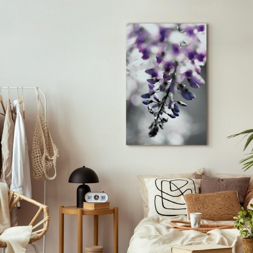 Blomsterbillede på lærred Violet Ringtones lodret