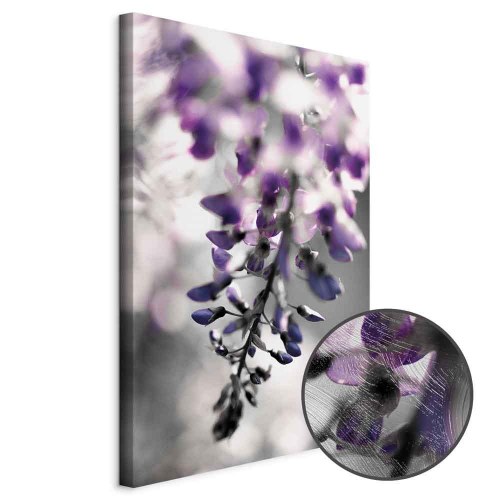 Blomsterbillede på lærred Violet Ringtones lodret