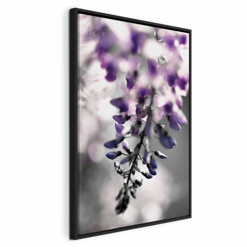 Blomsterbillede på lærred Violet Ringtones lodret