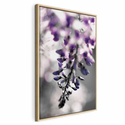 Blomsterbillede på lærred Violet Ringtones lodret
