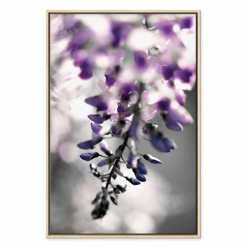 Blomsterbillede på lærred Violet Ringtones lodret