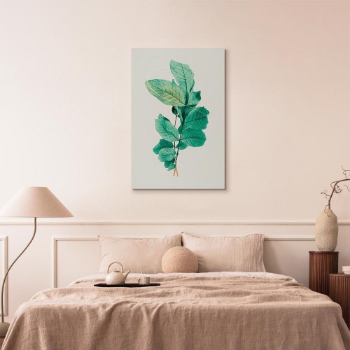 Billede på lærred Mint Grace - lodret, 1 del