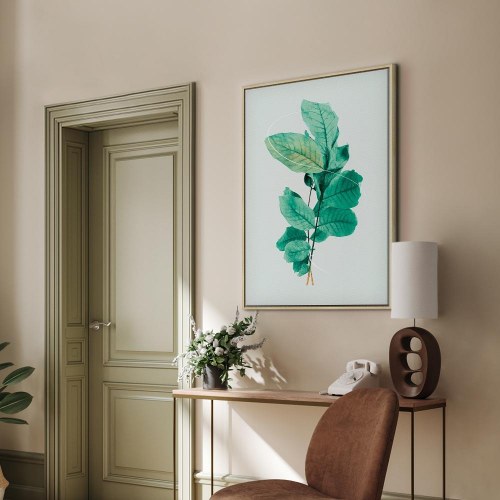 Billede på lærred Mint Grace - lodret, 1 del