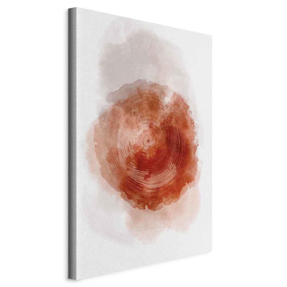 Lærredsbillede Tree Structure - vertikalt abstrakt billede i 1 del - 40 x 60 cm - Standard