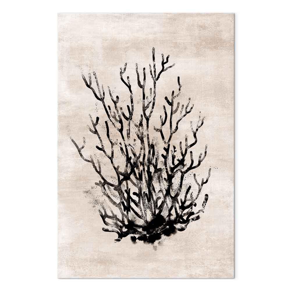 Lodret lærredsbillede - Water Bush, 1 del - 40 x 60 cm - Standard