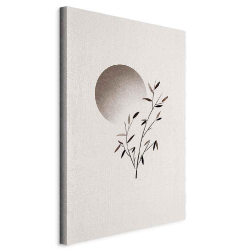 Lærredsbillede Eastern Minimalism - lodret