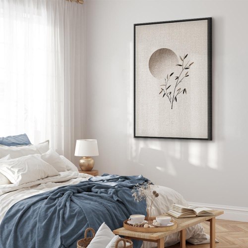 Lærredsbillede Eastern Minimalism - lodret