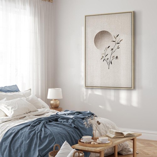 Lærredsbillede Eastern Minimalism - lodret
