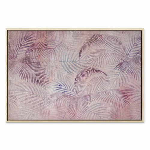 Lærredsbillede Pink Nature 1-delt bredformat med blade