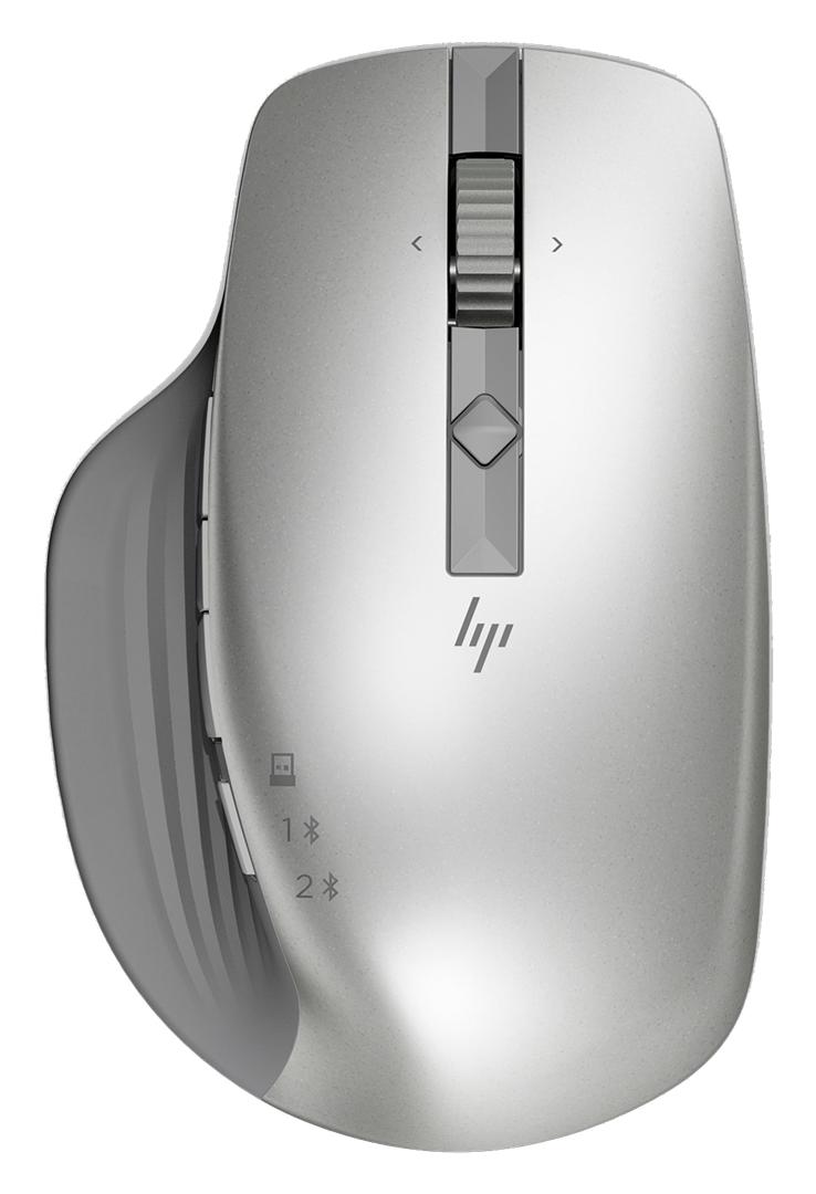 HP Creator 930 - Mus - 10 knapper - trådløs - Bluetooth - sølv - for HP 21, 22, 24, 27 Pavilion 24, 27, 32, TP01 Pavilion Laptop 14, 15