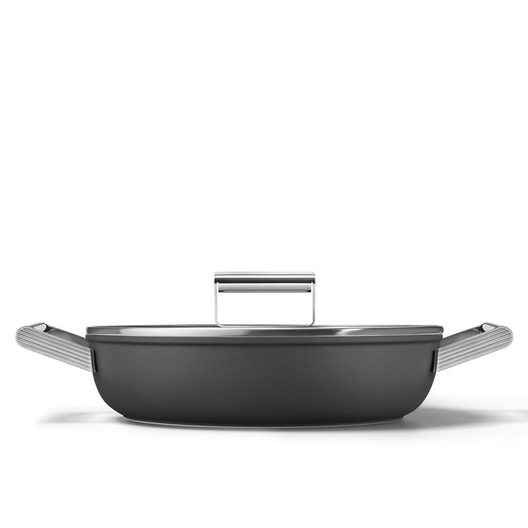 SMEG DPF2812BLM multipotte 4,3 l 28 cm sort