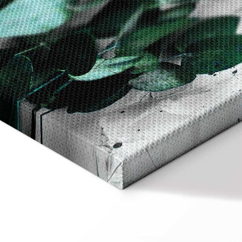 Lærredsbillede Eucalyptus Scent 1-delt lodret - vægbillede med blade