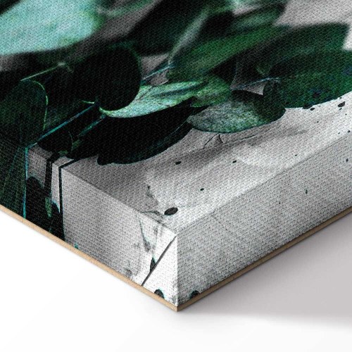 Lærredsbillede Eucalyptus Scent 1-delt lodret - vægbillede med blade