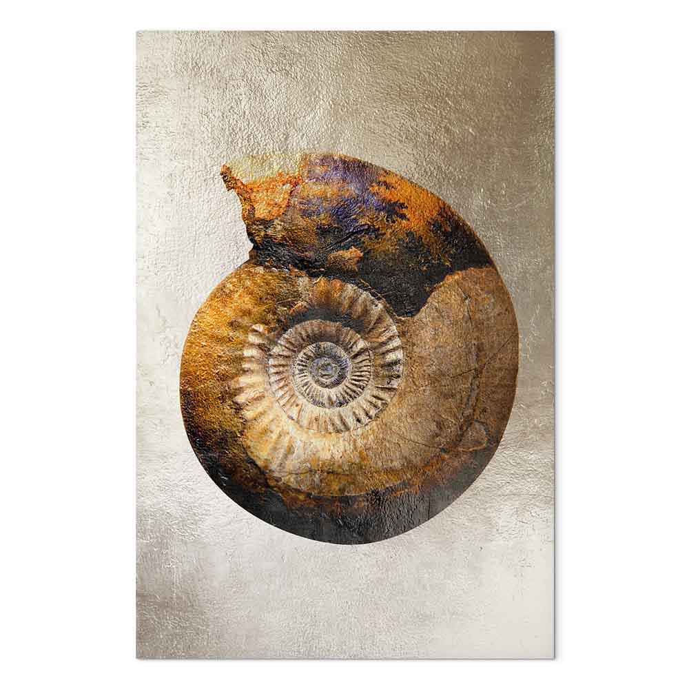 Billede på lærred - Petrified Colour 1 del lodret abstrakt vægdekoration - 80 x 120 cm - Akustisk