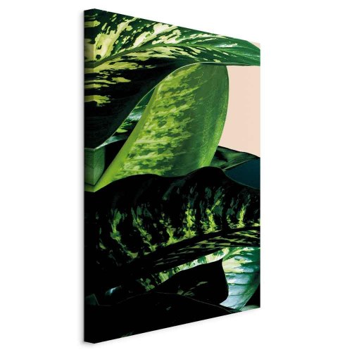 Lærredsbillede Dieffenbachia 1-delt lodret vægbillede med blade